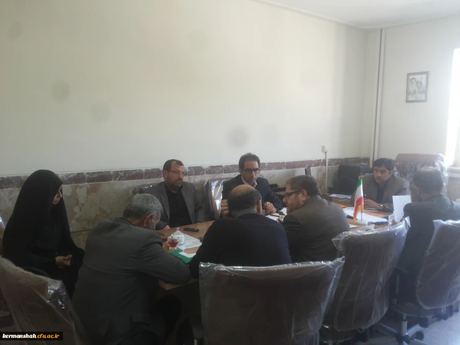 برگزاری جلسه شورای دانشگاه فرهنگیان استان کرمانشاه 2