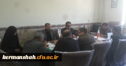 برگزاری جلسه شورای دانشگاه فرهنگیان استان