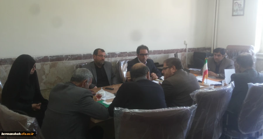 برگزاری جلسه شورای دانشگاه فرهنگیان استان