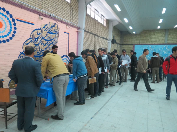 برگزای انتخابات شورای صنفی - رفاهی پردیس شهید رجایی 3