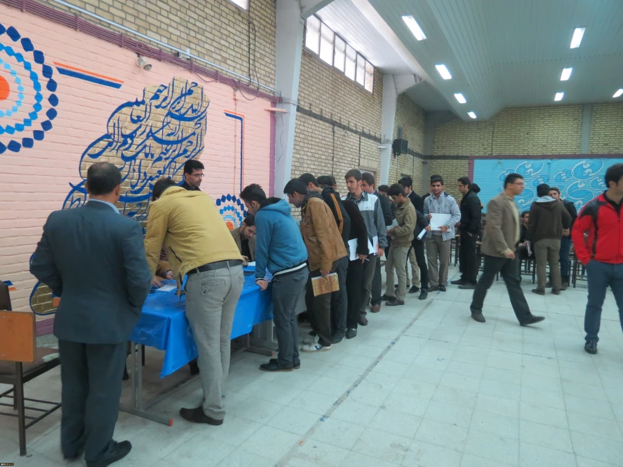 برگزای انتخابات شورای صنفی - رفاهی پردیس شهید رجایی 3