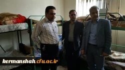 بازدید دکتر آقاخانی مشاور معاون توسعه و مدیریت منابع و جمعی از مسئولین سازمان مرکزی دانشگاه فرهنگیان از پردیسهای استان کرمانشاه