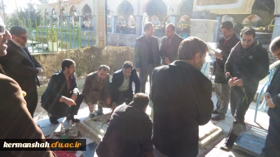 برگزاری مراسم غبارروبی و عطرافشانی قبور مطهر شهداء