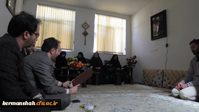 دیدار مسئولین دانشگاه فرهنگیان با خانواده معظم شهدا