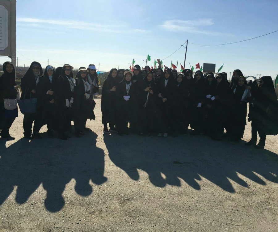 گزارش تصویری اردوی راهیان نور  دانشگاه فرهنگیان برگزار شد 8