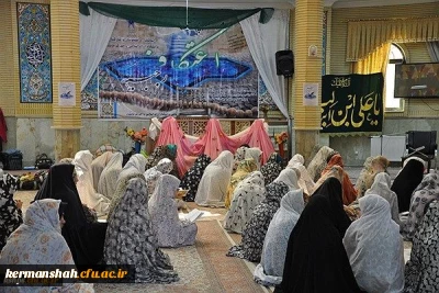 شرکت دانشجویان پردیس شهید صدوقی در مراسم معنوی اعتکاف