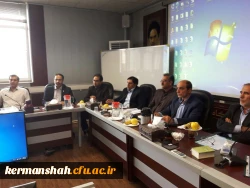 دعوت شورای عمران سازمان مرکزی از جناب آقای دکتر امیری جهت طرح پیشنهادی مدیریت امور پردیس های کرمانشاه  3