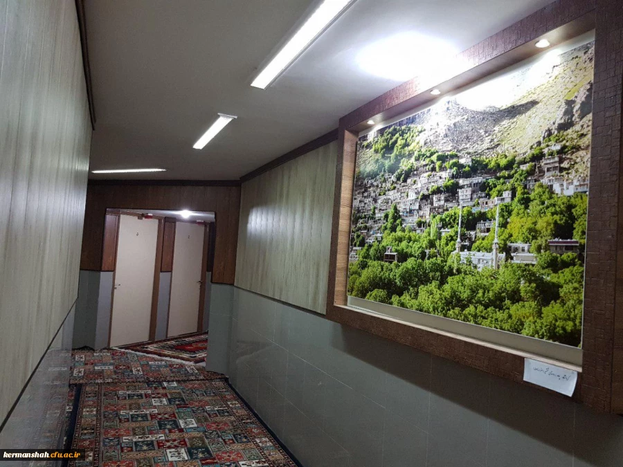 زیبا سازی نمای داخلی مرکز شهید مطهری