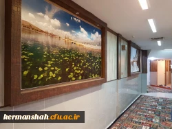 زیبا سازی نمای داخلی مرکز شهید مطهری