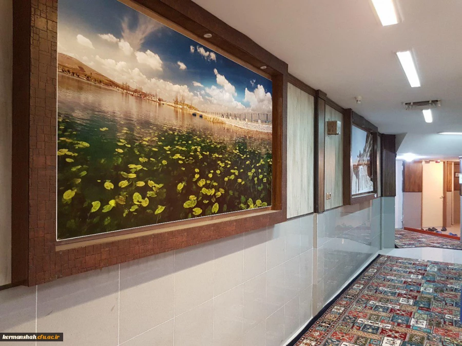 زیبا سازی نمای داخلی مرکز شهید مطهری