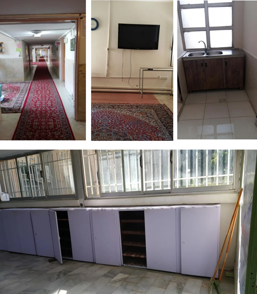 فعالیت های عمرانی انجام شده در  پردیس شهید صدوقی (خواهران) کرمانشاه