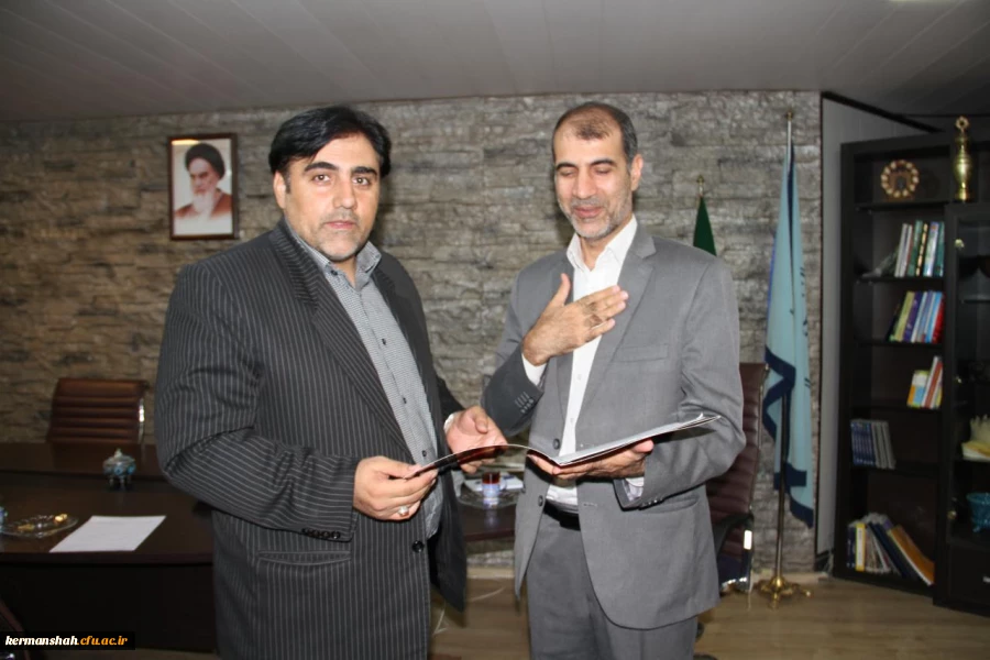 تفاهم نامه همکاری بین اداره کل میراث فرهنگی استان کرمانشاه و مدیریت امور پردیس های استان امضاء شد 2