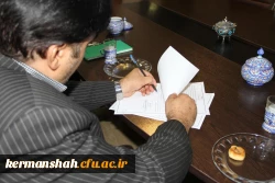 تفاهم نامه همکاری بین اداره کل میراث فرهنگی استان کرمانشاه و مدیریت امور پردیس های استان امضاء شد 3