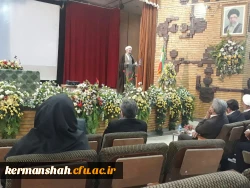 جلسه معارفه حجه الاسلام والمسلمین صاحب الامری،مسئول محترم نهاد رهبری دانشگاه فرهنگیان استان کرمانشاه برگزار شد. 6