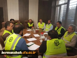 دومین جلسه ی کمیته مدیریت بحران و ستاد کمک های دانشگاه فرهنگیان به زلزله زدگان 2