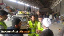 دیدار حجت الاسلام و المسلمین صاحب الامری با  زلزله زدگان شهرستان سرپل ذهاب و قصرشیرین 6