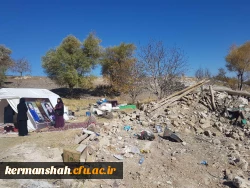 گزارش تصویری از کمک رسانی دانشگاه فرهنگیان به زلزله زدگان 5