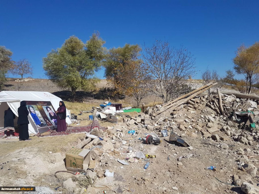 گزارش تصویری از کمک رسانی دانشگاه فرهنگیان به زلزله زدگان 5