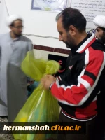 گزارش تصویری از کمک رسانی دانشگاه فرهنگیان به زلزله زدگان 11