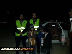 گزارش تصویری از کمک رسانی دانشگاه فرهنگیان به زلزله زدگان 16