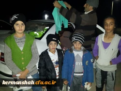 گزارش تصویری از کمک رسانی دانشگاه فرهنگیان به زلزله زدگان 18