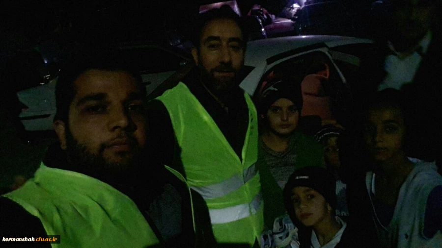 گزارش تصویری از کمک رسانی دانشگاه فرهنگیان به زلزله زدگان 4