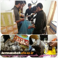 گزارش تصویری از کمک رسانی دانشگاه فرهنگیان به زلزله زدگان 29