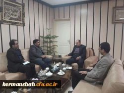 دیدار رئیس و مسئولین مالی مدیریت امور پردیس های استان با مدیر کل دیوان محاسبات استان 2