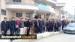 بازدید دانشجویان پردیس شهید رجایی کرمانشاه از نمایشگاه دستاوردهای پژوهش و فناوری دانشگاه رازی کرمانشاه  4