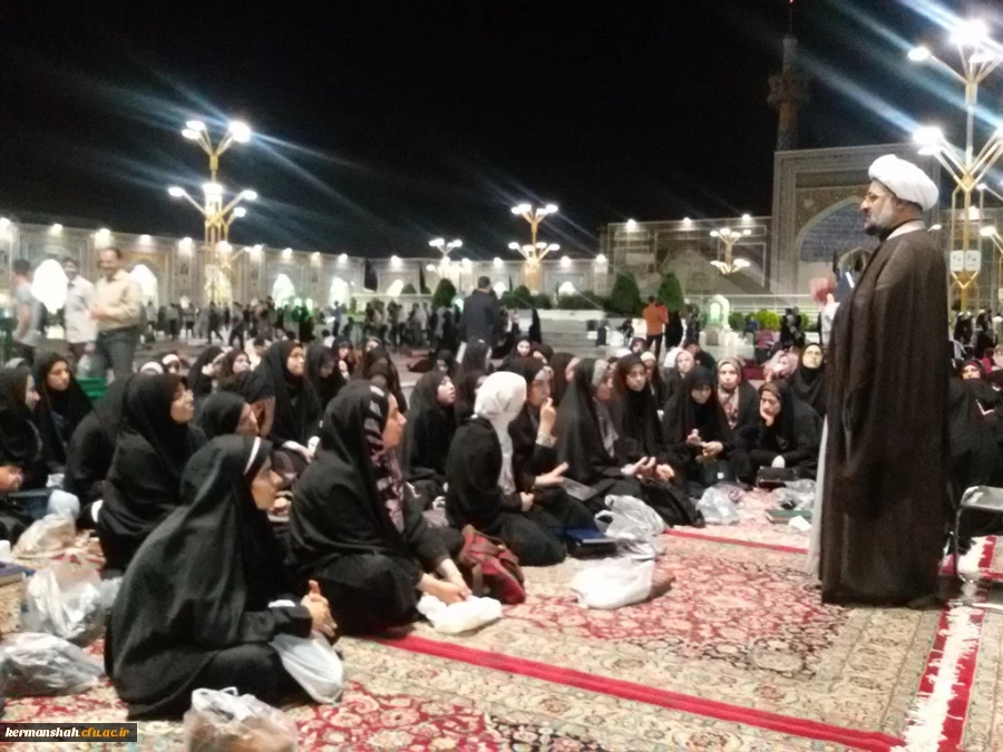 برگزاری اردوی زیارتی مشهد مقدس:
اردوی زیارتی مشهد مقدس با حضور دانشجو معلمان  دختر و پسر در دانشگاه فرهنگیان  کرمانشاه برگزارشد 4