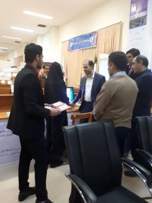 برگزاری غرفه در نمایشگاه دستاوردهای پژوهشی و فن بازار دانشگاه رازی  3