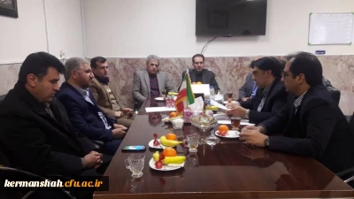 حضور دکتر فرهاد تجری در دانشگاه فرهنگیان کرمانشاه
دیدار با اساتید و مسئولین و پیگیری مسائل و مطالبات دانشگاه فرهنگیان