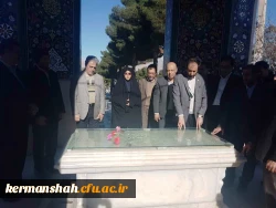 حضور کارکنان دانشگاه فرهنگیان در مراسم غبارروبی مزار شهدا  + تصاویر 6