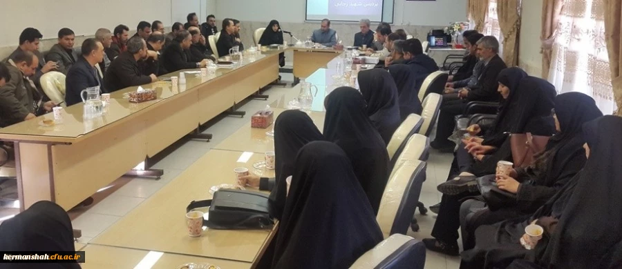 برگزاری نشست صمیمانه مدیریت استانی با کارکنان پردیس های شهیدرجایی وشهیدصدوقی 2