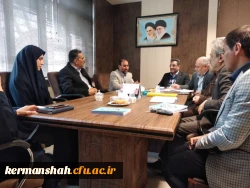 حضور معاونت محترم اداره کل برنامه ریزی خدمات و رفاه دانشجویی در استان 2