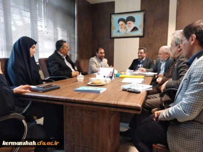 حضور معاونت محترم اداره کل برنامه ریزی خدمات و رفاه دانشجویی در استان