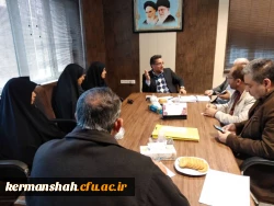 حضور معاونت محترم اداره کل برنامه ریزی خدمات و رفاه دانشجویی در استان 5