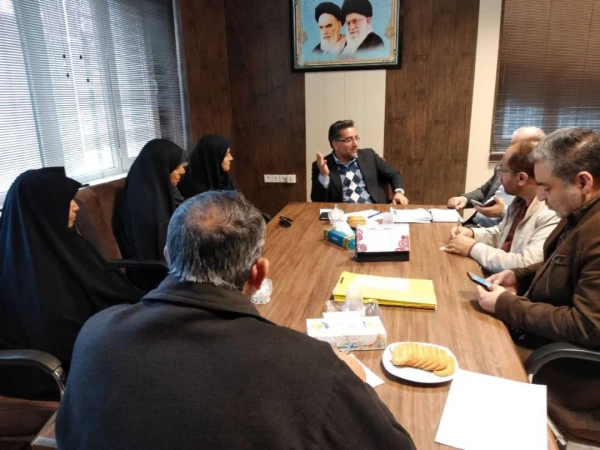 حضور معاونت محترم اداره کل برنامه ریزی خدمات و رفاه دانشجویی در استان 5