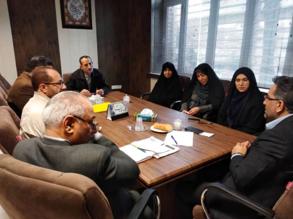 حضور معاونت محترم اداره کل برنامه ریزی خدمات و رفاه دانشجویی در استان 6