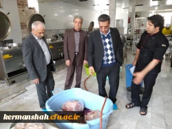 حضور معاونت محترم اداره کل برنامه ریزی خدمات و رفاه دانشجویی در استان 7