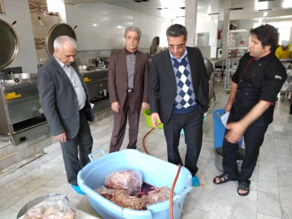 حضور معاونت محترم اداره کل برنامه ریزی خدمات و رفاه دانشجویی در استان 7