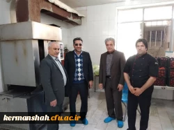 حضور معاونت محترم اداره کل برنامه ریزی خدمات و رفاه دانشجویی در استان 8