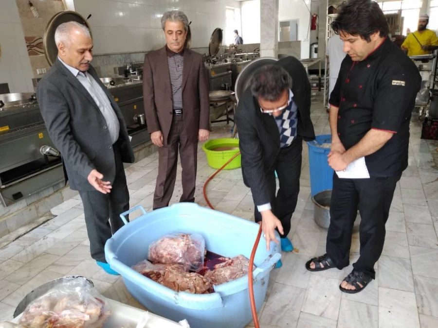 حضور معاونت محترم اداره کل برنامه ریزی خدمات و رفاه دانشجویی در استان 9