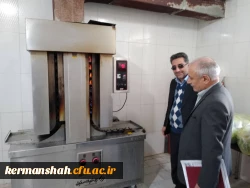 حضور معاونت محترم اداره کل برنامه ریزی خدمات و رفاه دانشجویی در استان 11