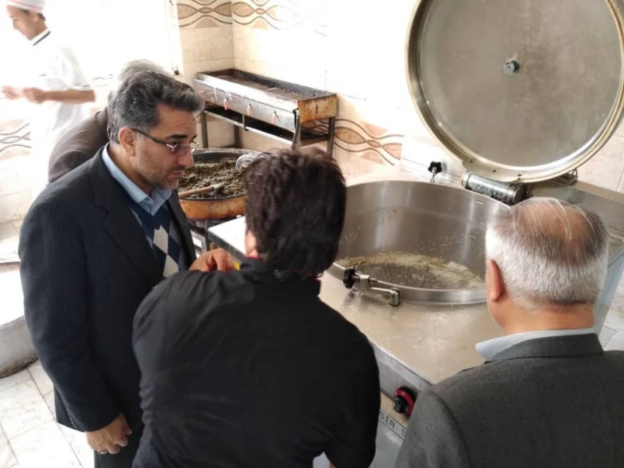 حضور معاونت محترم اداره کل برنامه ریزی خدمات و رفاه دانشجویی در استان 12