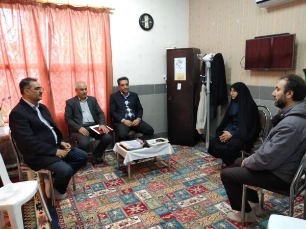 حضور معاونت محترم اداره کل برنامه ریزی خدمات و رفاه دانشجویی در استان 13