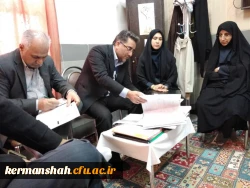 حضور معاونت محترم اداره کل برنامه ریزی خدمات و رفاه دانشجویی در استان 16