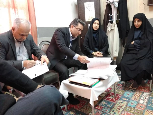 حضور معاونت محترم اداره کل برنامه ریزی خدمات و رفاه دانشجویی در استان 16