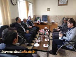 حضور معاونت محترم اداره کل برنامه ریزی خدمات و رفاه دانشجویی در استان 18