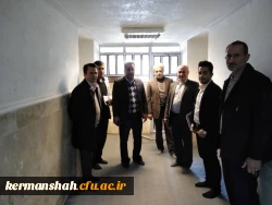 حضور معاونت محترم اداره کل برنامه ریزی خدمات و رفاه دانشجویی در استان 19